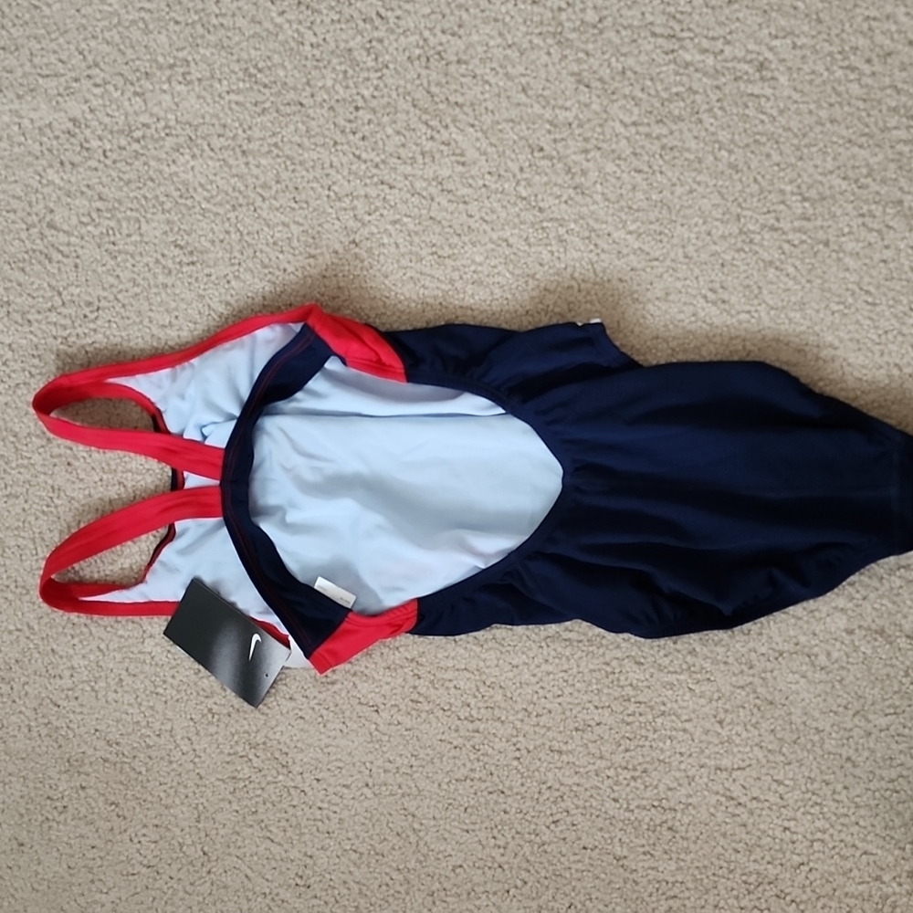 NWT Nike COLOR SURGE Fastback Tank Swimsuit size 6 - Picture 2 of 6